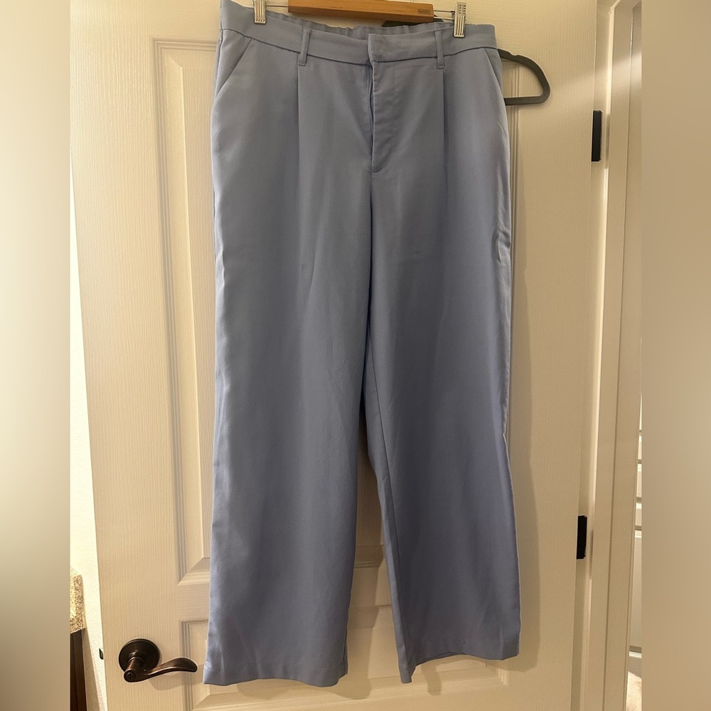 Women blue pants